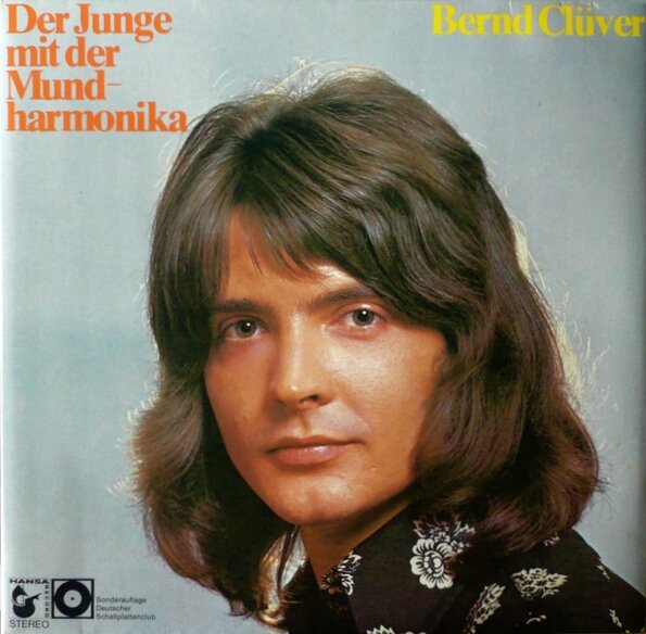 CD - Bernd Clüver - Der junge mit der Mundharmonika